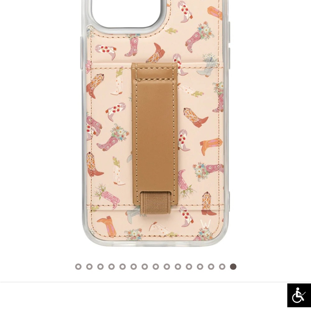 Walli Boots and Bloom iPhone 15 case